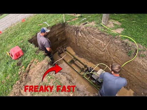 Boring Under A Road In 10 Minutes!