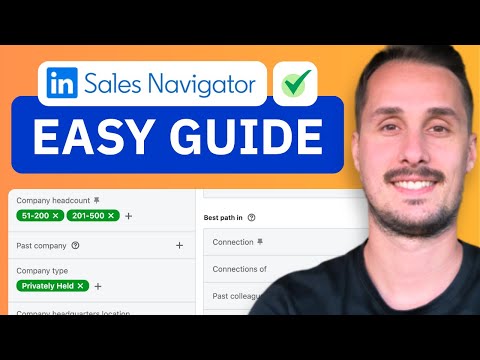 LinkedIn Sales Navigator Beginner Tutorial (how to find leads)