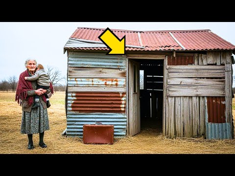 Su Hijo Le Dejó A La Abuela Solo Una Choza De Lámina Oxidada Y Tablas Viejas, Pero Lo Que...