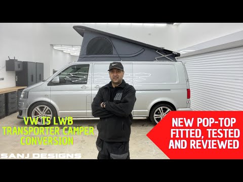VW T5 New Pop Top - Fitted, Tested and Reviewed | Part 7 | T5 Camper Conversion
