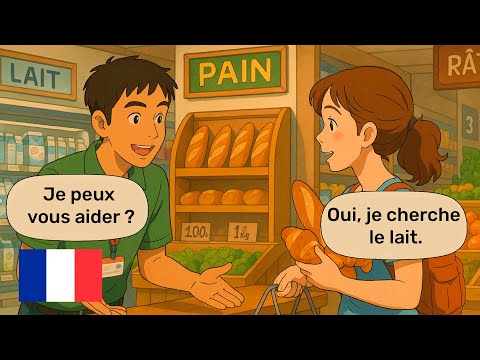 9 Easy French Dialogues |  Real Everyday Conversations (A1–A2)