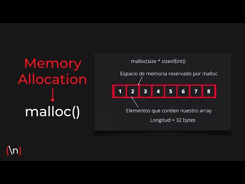Manejo de la memoria dinámica en C - malloc
