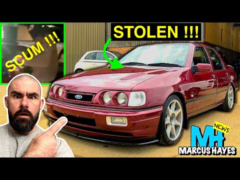 Sierra Cosworth STOLEN!! Thieves BOAST in online video!! 🙁