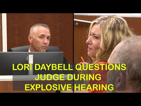 Lori Vallow Daybell questions judge during explosive court hearing