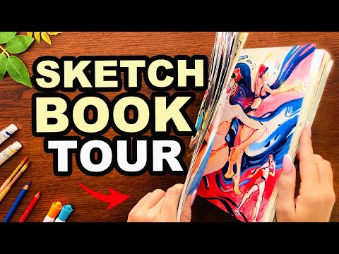 SKETCHBOOK TOUR (Mixed Media Art)