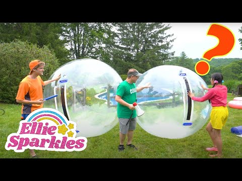 Orb Racing! | Ellie Sparkles Show