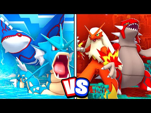 RED vs BLUE Random Starter Pokemon!