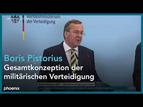 Neue Militärstrategie der Bundeswehr: Vorstellung von Verteidigungsminister Pistorius | 22.04.26