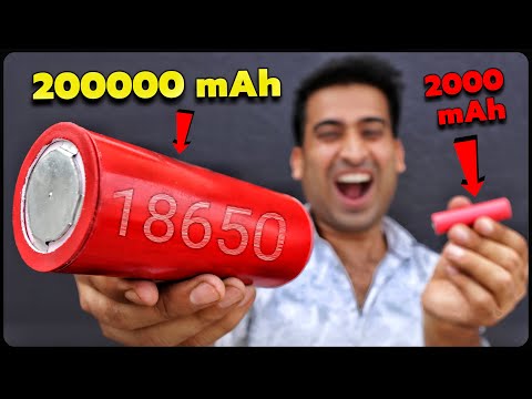 How To Make World's Largest 18650 Laptop Battery At Home || 100% Real