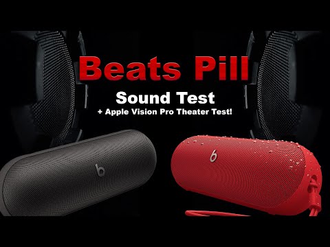 Beats Pill Sound Test: Is It Worth It? + Apple Vision Pro Theater Test!