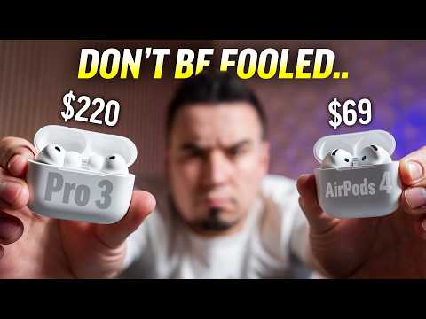 AirPods Pro 3 vs AirPods 4 - REAL Differences after 2 Months!