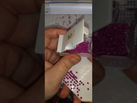 My First Ever Video! Diamond Painting ASMR (No Music or Voices)