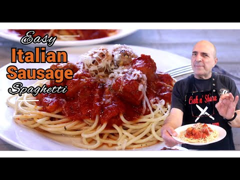 Easy Italian Sausage Spaghetti Recipe - In 30 Minutes