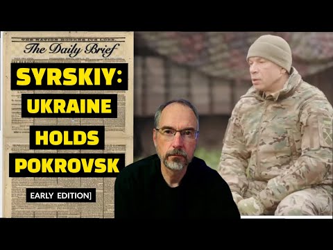 Syrskyi on Pokrovsk: WE HOLD THE CITY — Here’s What He Revealed