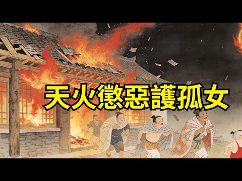 村中惡霸強占孤女祖屋，逼她當丫鬟！除夕夜天降火球燒盡惡人家，唯孤女屋頂落下壹錠金元寶！  #情感 #生活 #民間故事 #故事分享 #感人故事