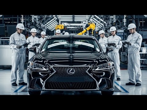 How are Lexus cars manufactured Inside a state of the art, billion dollar factory
