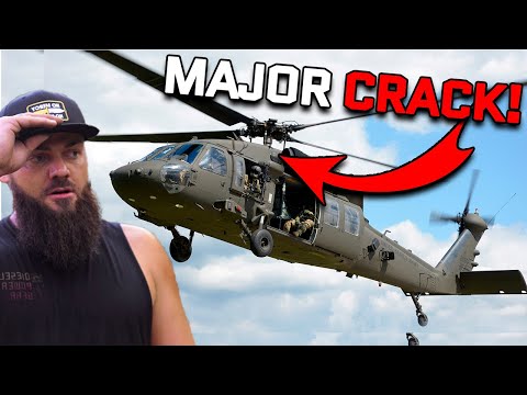 We Found a Big Dangerous Crack In My Blackhawk Airframe