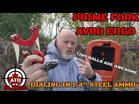 Avro Ergo and shooting 1/4" steel
