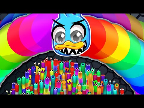Milo and Chip Plays Slither.io