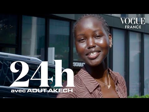 24 hours with Adut Akech during New York Fashion Week | Vogue France