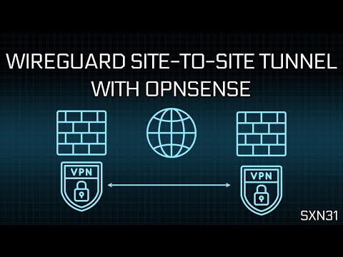 OPNSense Simple Site to Site Wireguard tunnel
