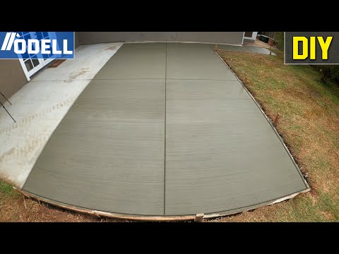 How to Make a Concrete Patio Bigger