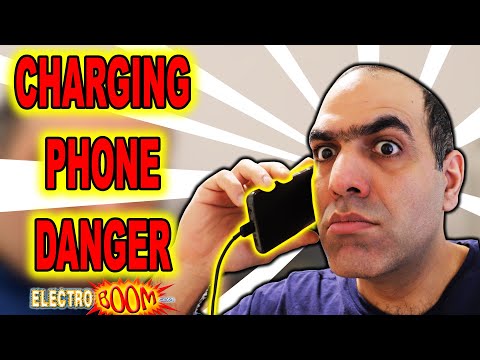 Cooked by a CHARGING CELLPHONE! ElectroBOOM Crew EXPOSED!!! (REUPLOAD of LATITY-004)