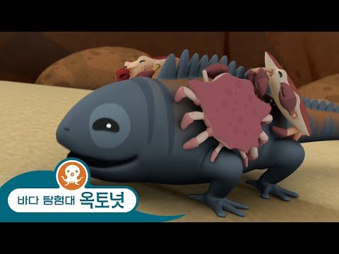 #집에있어 라 바다 탐험대 옥토넛 - 게와 이구아나의 동거 - 모음집