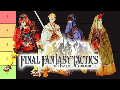 The Final Fantasy Tactics Job Tier List: The Ivalice Chronicles Edition