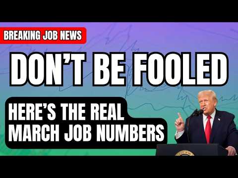 Breaking Job News: March Jobs Report - 178,000 Added But the Real Numbers Tell a Different Story