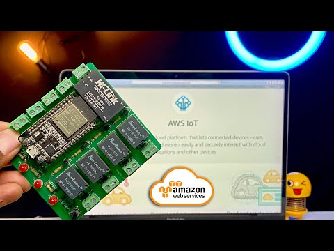 Home Automation using AWS IOT & ESP32 | IoT Cloud that companies use for Home Automation