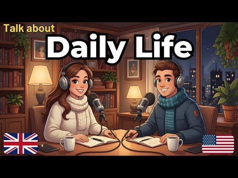 How to Speak Naturally About Daily Life in English | Real Conversation Practice