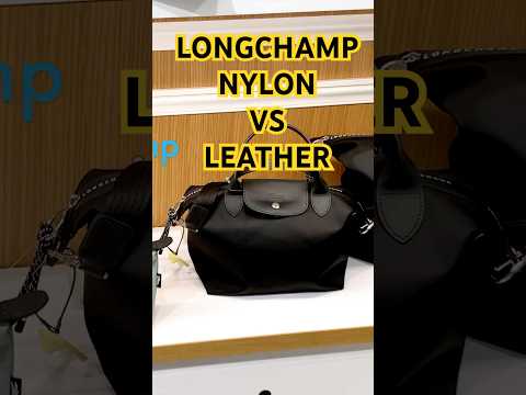 👜 Longchamp Nylon vs. Leather – Which Bag Is REALLY Worth It ? ✨ Honest Comparison #luxurybag