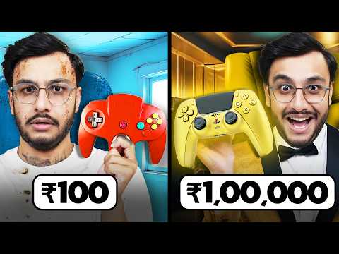 Rs 100 VS Rs 1,00,000 GAMING CONSOLE