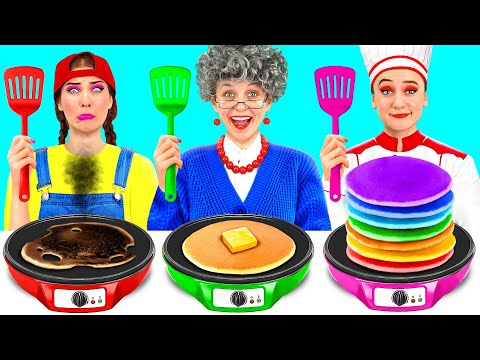 Cabaran Memasak Saya vs Nenek | Alat Pintar vs Hacks PaRaRa Challenge