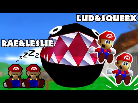 Ludwig and Squeex Raced SM64 While The Girls Watched 😂