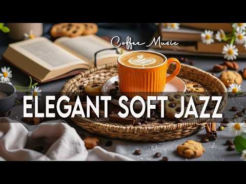 Elegant Soft Jazz ☕ Jazz Cafe Background Music & Happy Bossa Nova Instrumental for Good mood