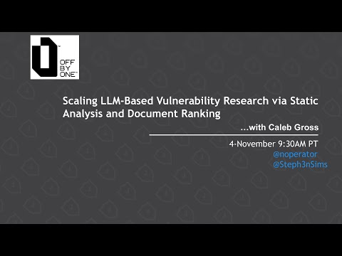 Scaling LLM-Based Vulnerability Research via Static Analysis and Document Ranking