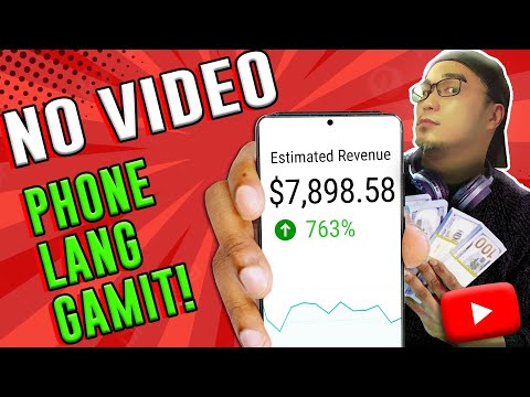 Kumita Sa Youtube Kahit Walang Video - Using Phone - Step by Step Tutorial