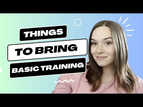 Air Force Basic Training: What I Wish I Brought vs. What I'm Glad I Brought!