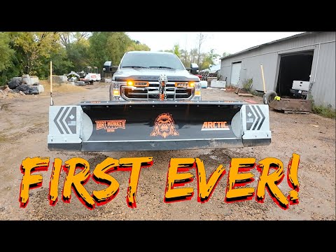 Epic Install!  Unveiling our NEW snowplow!