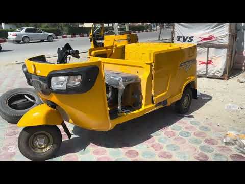 How to Build an LPG Three-Wheeled Rickshaw from Parts | Complete Assembly Process