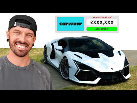 SELLING MY $600,000 WRECKED LAMBORGHINI TO CARWOW
