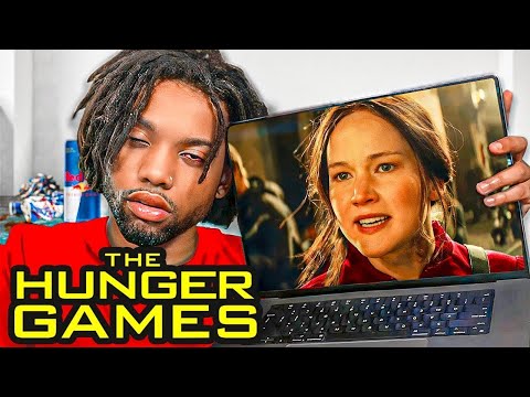 Watching the Entire Hunger Games Series in One Sitting