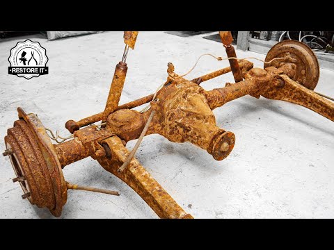 Rusty Rear Axle Restoration and Rebuild | Suzuki Jimny 1.3