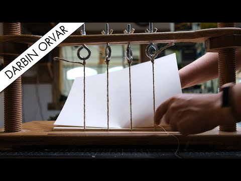 The Ingenious Sewing Frame (for Bookbinding) + BUILDING PLAN
