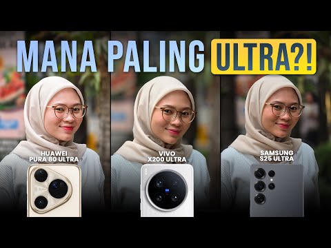 COMEBACK Adu Kamera HP! Blind Test HUAWEI Pura 80 Ultra vs vivo X200 Ultra vs Samsung S25 Ultra ðĨ