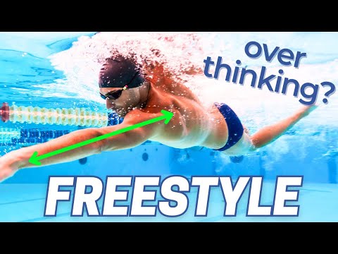 How to swim freestyle for BEGINNERS | step-by-step, slo-mo, dryland