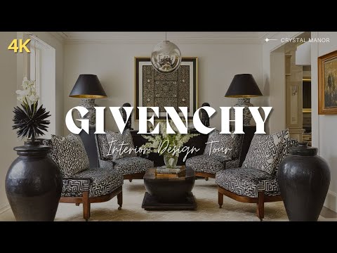 Givenchy-Inspired Interior Aesthetic: Parisian Luxury Home Styling