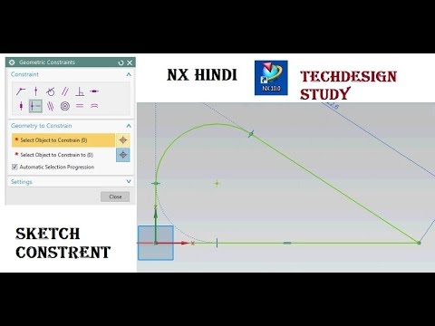 Importance of Fully constrained sketch part 1 Nx 11 hindi
